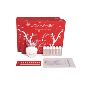 Glorysmile Christmas Home 10 Mins Teeth Whitening Pods Light Kit